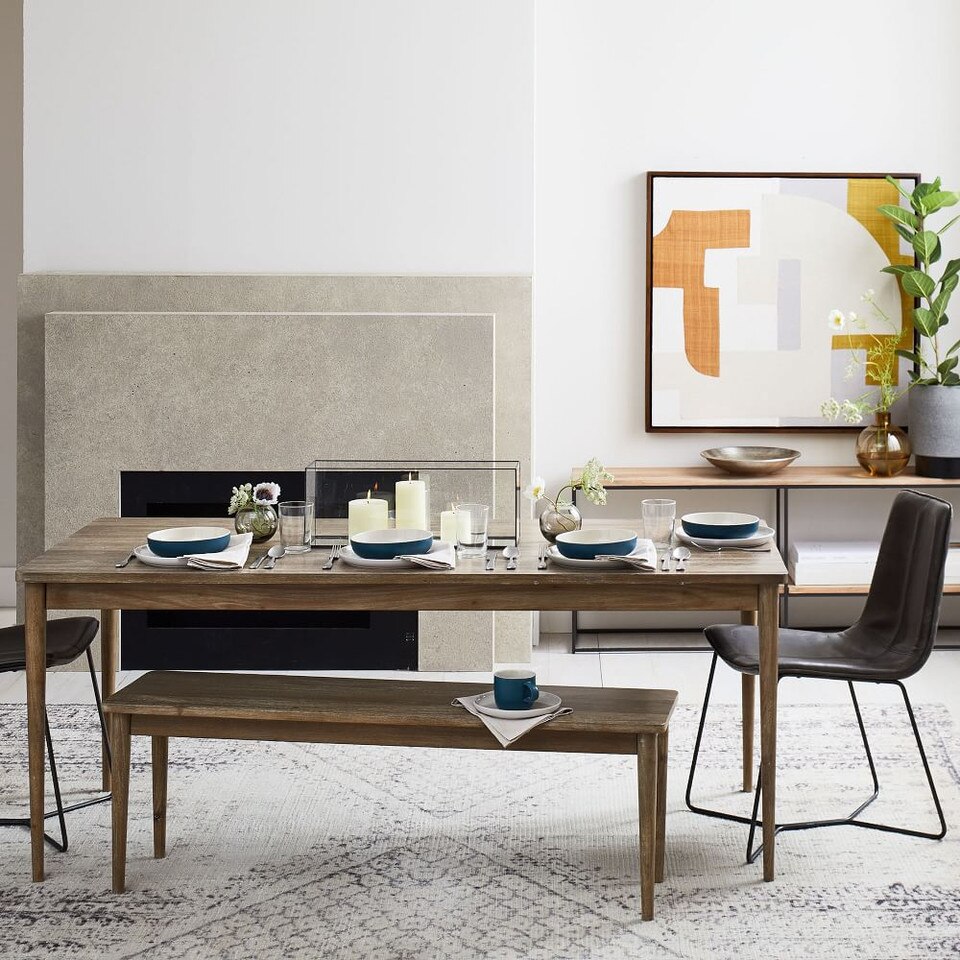 Slope Leather Dining Chair